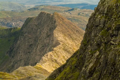 The spectacular view from Mount Snowdon