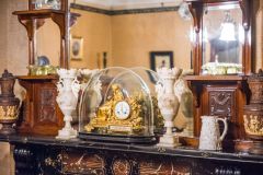 The sitting room mantlepiece