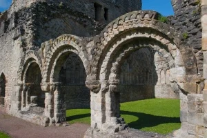 The chapter house entrance