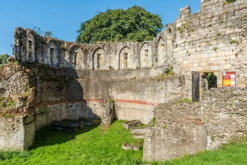 The rear of the Tower