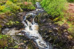 Galloway Forest Park, Waterfall, Dunkitterick