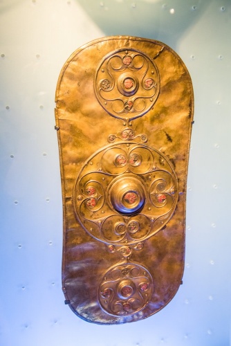 The Battersea Shield in the Museum of London