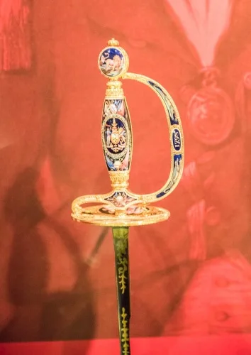 Admiral Nelson's sword of honour, 1800