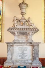 Charlotte Mostyn memorial, 1694