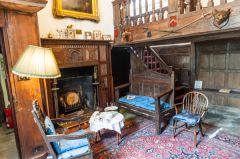 The parlour in Nantclwyd House