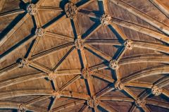 Detail of the chancel vauliting