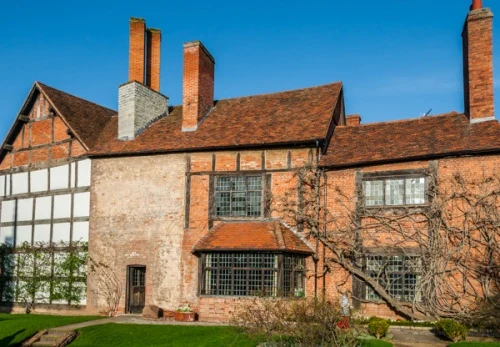 Nash's House from New Place garden