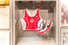Dame Kelly Holmes' running kit