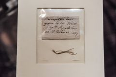 A lock of Napoleon's hair