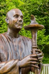 The Peace Run statue