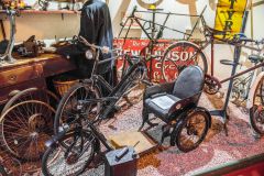 Recreation of a cycle shop