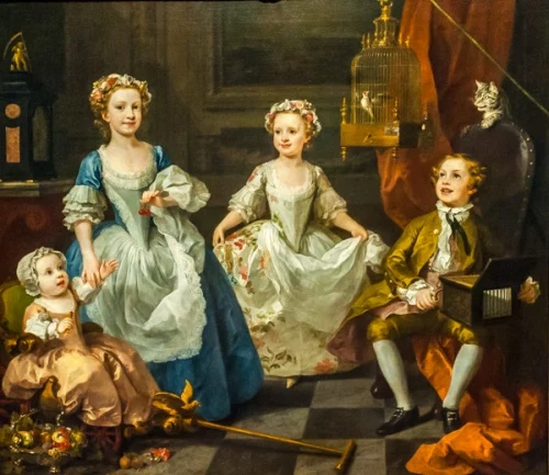 The Graham Children, by Willliam Hogarth, 1742