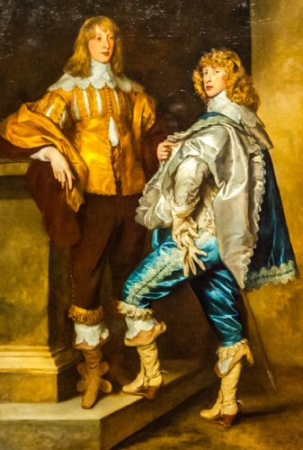 Lord John Stuart and his Brother, Lord Bernard Stuart, 1638, by Anthony van Dyck
