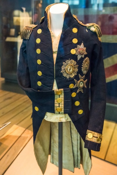 Admiral Nelson's uniform