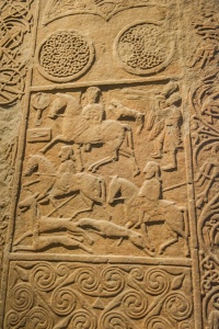 The Hilton of Cadbol Stone Pictish carvings