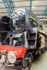 The KF1 7, the largest locomotive in the museum