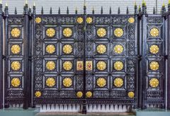 Euston Stain wrought-iron gates, 1837