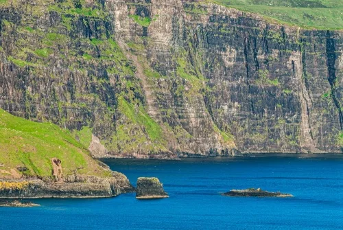 The view to Waterstein Head