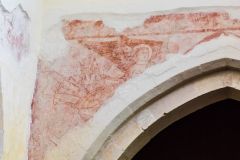 The north side of the Saxon painting