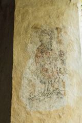 Wall painting of St Nicholas of Myrna