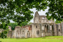 The abbey church from the Abbot's Lodging