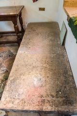 Sir John Trevelyan grave slab (d. 1623)