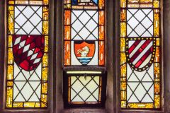 17th-century heraldic stained glass