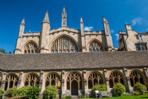 New College Chapel from the Cloisters