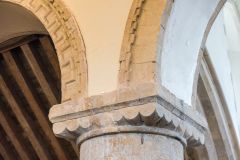 A 12th-century nave capital