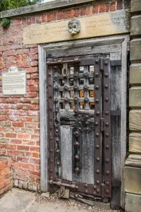 Jack Shepherd's cell door from Newgate Prison