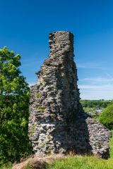 Remains of the south tower