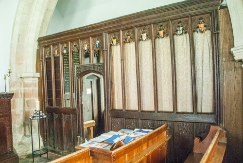 The 15th-century screen