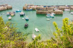 Newquay's historic harbour