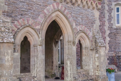 The main entrance