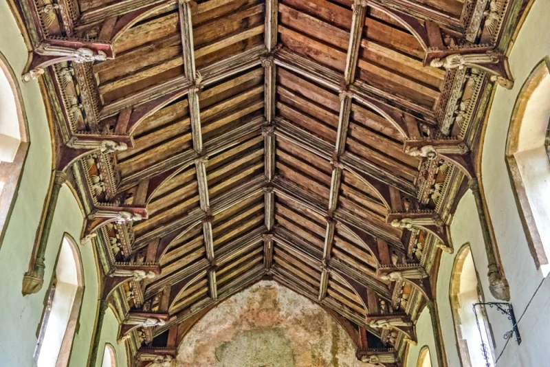 The 15th century angel roof