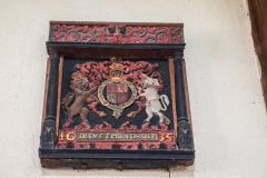 1635 royal coat of arms to Charles I