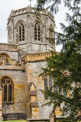 The octagonal church tower
