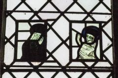 Fragments of 14th-century stained glass