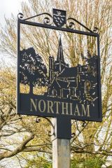 The Northiam village sign