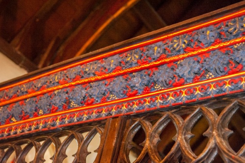 15th century Lady Chapel screen