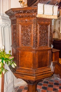 The Jacobean pulpit