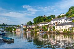 Looking across the harbour