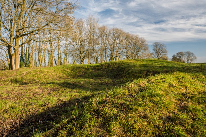 The western end of Notgrove Long Barrow