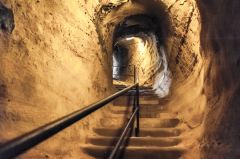 Nottingham Castle, Inside the underground caves