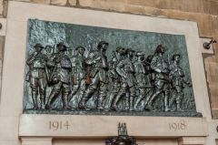 The WWI war memorial