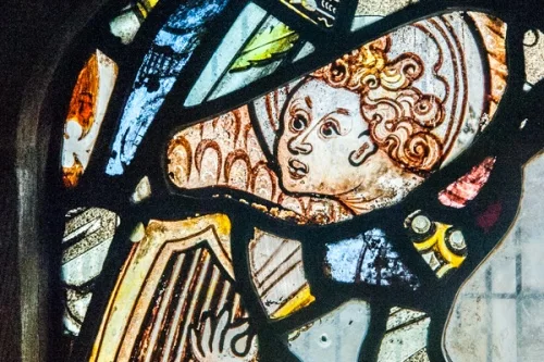 14th-century stained glass