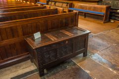 The 17th-century parish chest