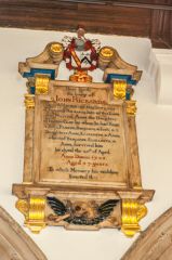 John Rickards memorial, 1703