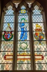 The Blewcoat School window