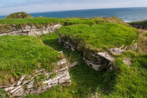 The broch entrance